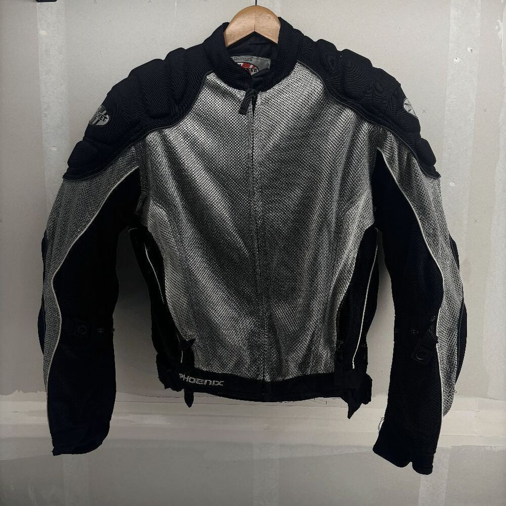 Joe Rocket Phoenix‎ Armoured Padded Motorcycle Jacket Men's Medium w/ Lining